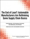End of Lean?