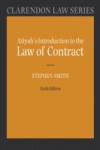 Atiyah's Introduction to the Law of Contract