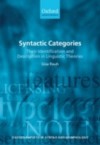 Syntactic Categories