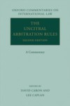 UNCITRAL Arbitration Rules: A Commentary