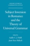 Subject Inversion in Romance and the Theory of Universal Grammar