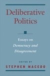 Deliberative Politics