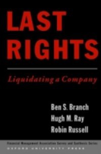 Last Rights: Liquidating a Company