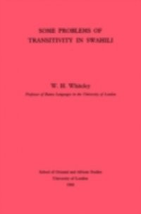 Some Problems of Transitivity in Swahili