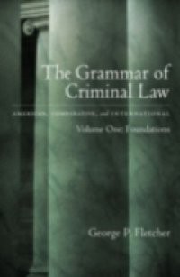 Grammar of Criminal Law: American, Comparative, and International: Volume One: Foundations