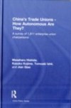 China's Trade Unions – How Autonomous Are They?