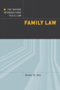 Oxford Introductions to U.S. Law: Family Law