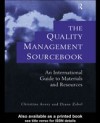 Quality Management Sourcebook