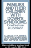 Families and Their Children with Down's Syndrome
