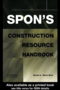 Spon's Construction Resource Handbook