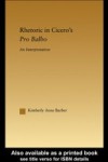 Rhetoric in Cicero's Pro Balbo