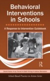 Behavioral Interventions in Schools