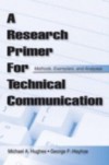 Research Primer for Technical Communication