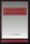 Teaching ESL/EFL Reading and Writing
