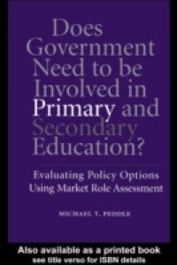 Does Government Need to be Involved in Primary and Secondary Education