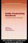 Public Productivity Handbook, Second Edition,