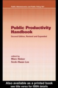 Public Productivity Handbook, Second Edition,