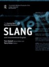Concise New Partridge Dictionary of Slang and Unconventional English