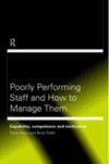 Poorly Performing Staff in Schools and How to Manage Them