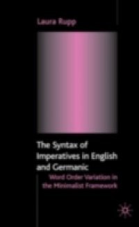 Syntax of Imperatives in English and Germanic