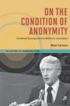 On the Condition of Anonymity