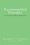 Recommended Principles to Guide Academy-Industry Relationships