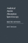 Analytical Atomic Absorption Spectroscopy