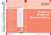 Analytical Models For Decision-Making