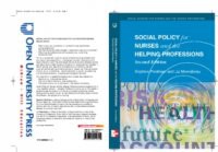 Social Policy For Nurses And The Helping Professions