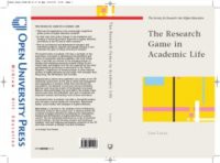 The Research Game In Academic Life