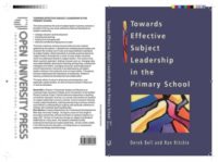 Towards Effective Subject Leadership In The Primary School