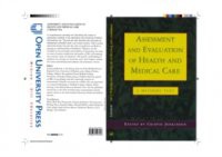 Assessment And Evaluation Of Health And Medical Care