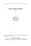 Chemistry of Heterocyclic Compounds, Quinolines