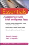 Essentials of Assessment with Brief Intelligence Tests