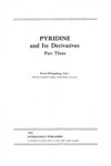 Chemistry of Heterocyclic Compounds, Pyridine and Its Derivatives