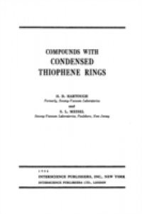 Chemistry of Heterocyclic Compounds, Condensed Thiophene Rings