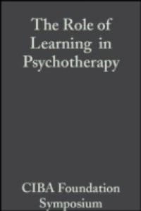Role of Learning in Psychotherapy