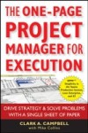 One-Page Project Manager for Execution