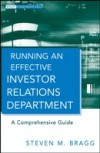 Running an Effective Investor Relations Department