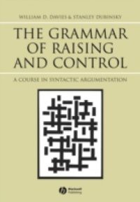 Grammar of Raising and Control