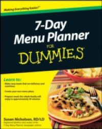 7-Day Menu Planner For Dummies