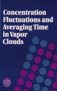 Concentration Fluctuations and Averaging Time in Vapor Clouds