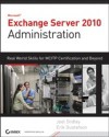 Exchange Server 2010 Administration