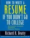 How to Write a Resume If You Didn't Go to College