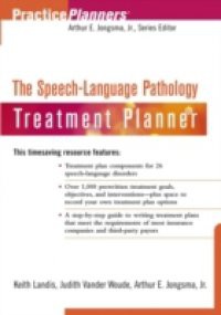 Speech and Language Pathology Treatment Planner