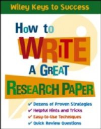 How to Write a Great Research Paper