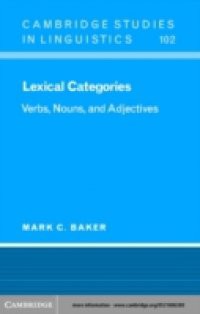 Lexical Categories