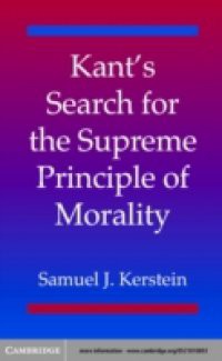 Kant's Search for the Supreme Principle of Morality