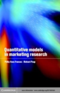 Quantitative Models in Marketing Research