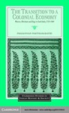 Transition to a Colonial Economy